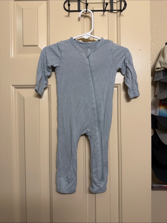 Kyte BABY Other - Kyte BABY Light Blue Zipper Footie Pajamas